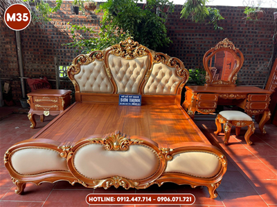 Giường gỗ - ST001