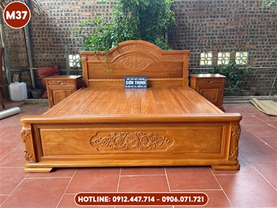 Giường gỗ - ST001